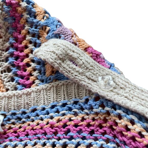 Alter’d State Women’s Women’s Crochet Cropped Tank Top Size Medium - Picture 5 of 9